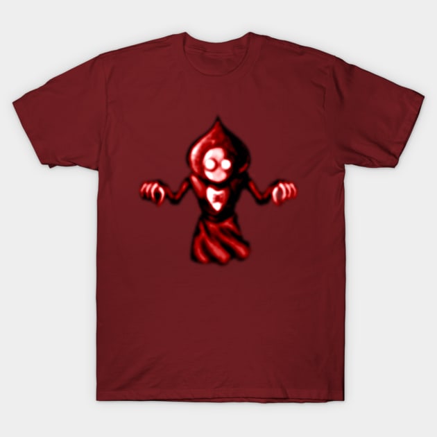 Flatwoods Monster's Ghost *RED T-Shirt by AWSchmit